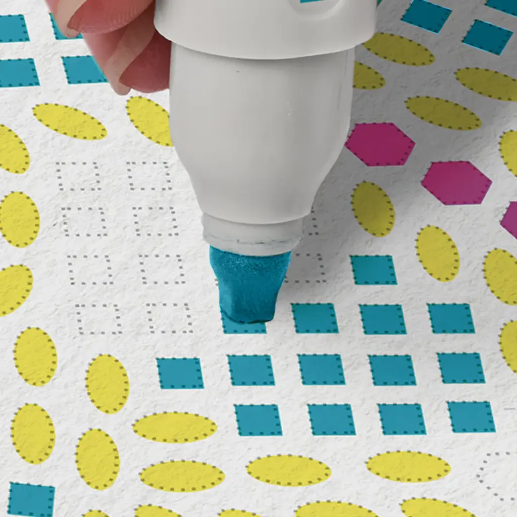 LIFELINES FlowArt Stamp By Shape Secret Garden