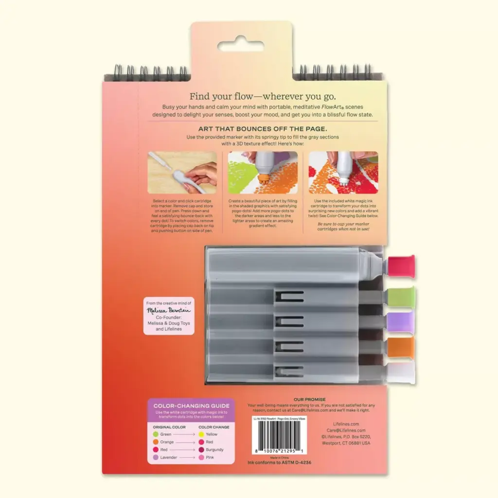 LIFELINES FlowArt Pogo Dot Groovy Vibes