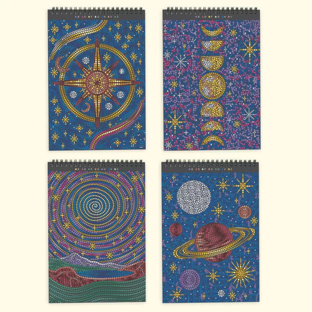 LIFELINES FlowArt Dot By Letter Into The Galaxy Metallic