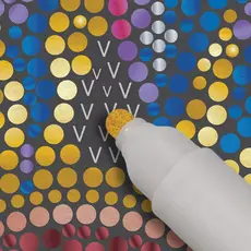 LIFELINES FlowArt Dot By Letter Into The Galaxy Metallic