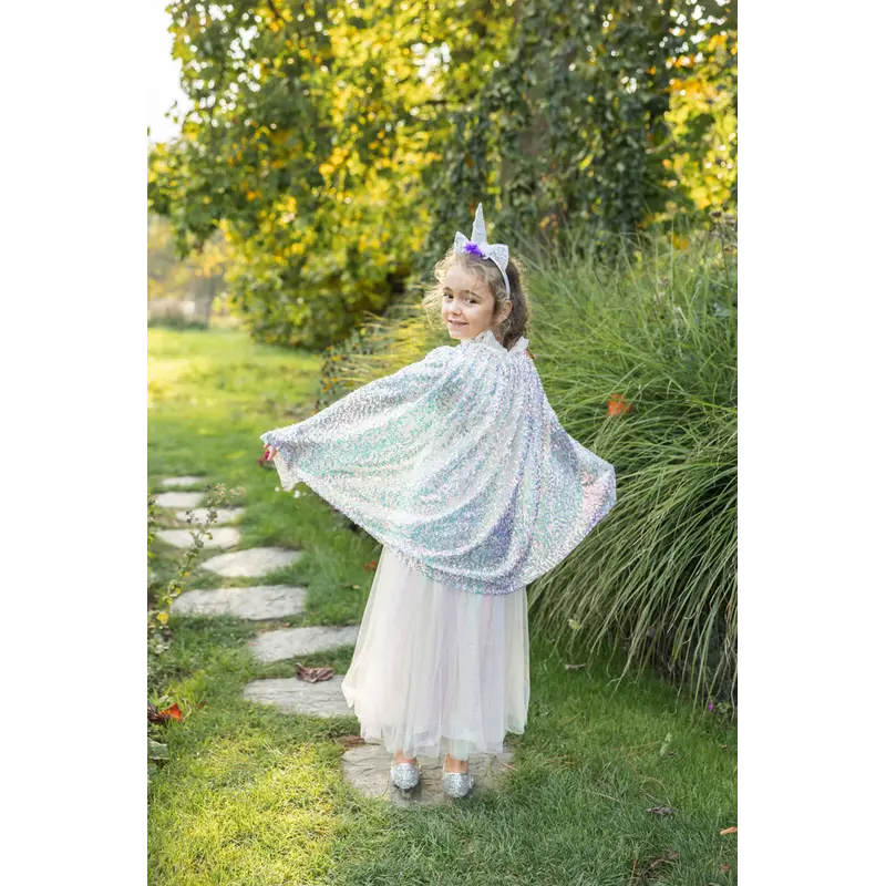 CREATIVE EDUCATION Unicorn Sparkle Cape and Headband (4-6)