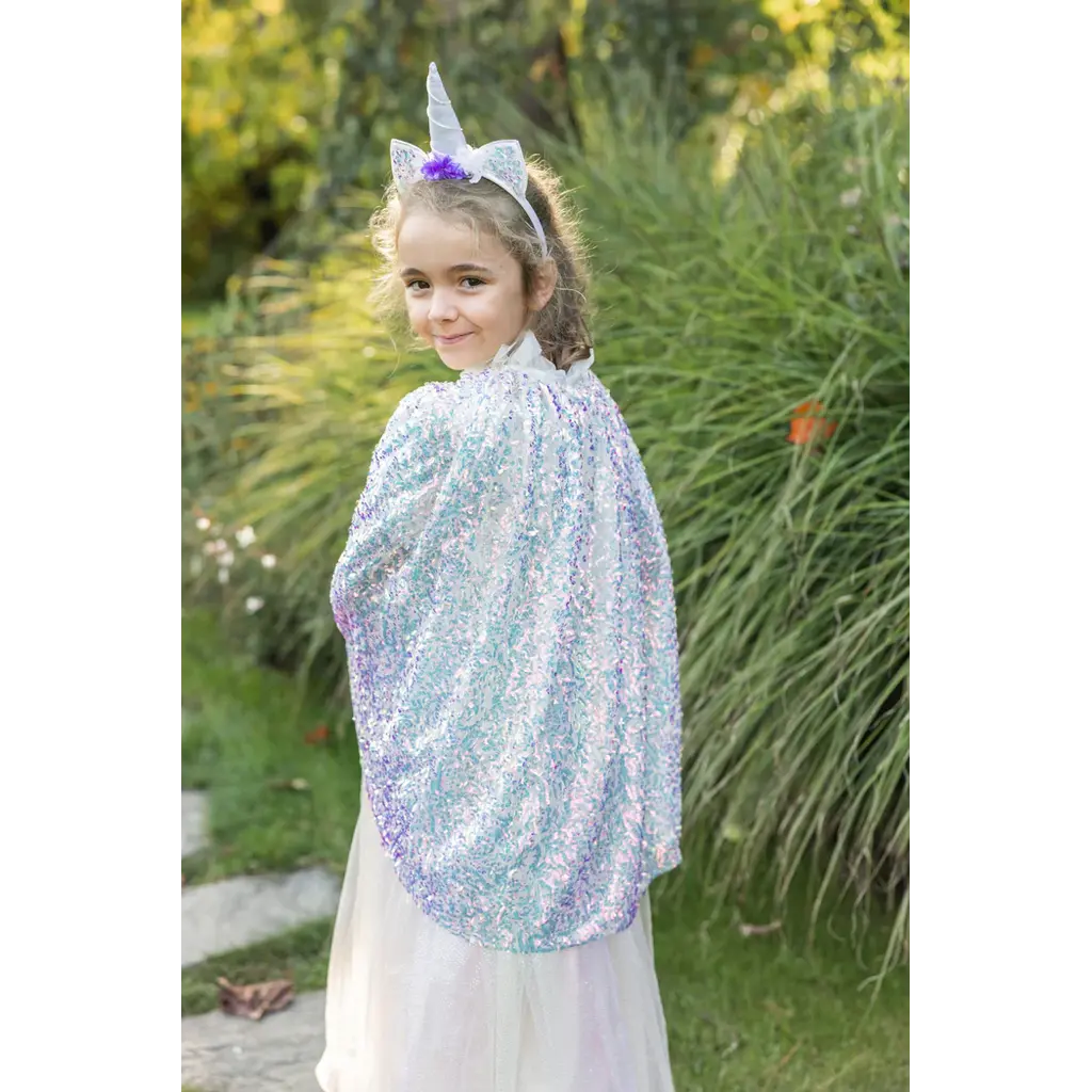 CREATIVE EDUCATION Unicorn Sparkle Cape and Headband (4-6)