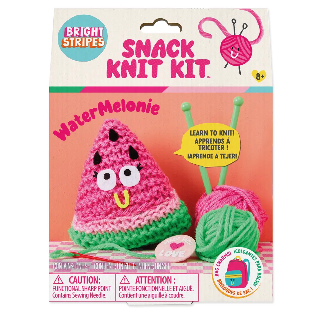 BRIGHT STRIPES Snack Knit Watermelonie