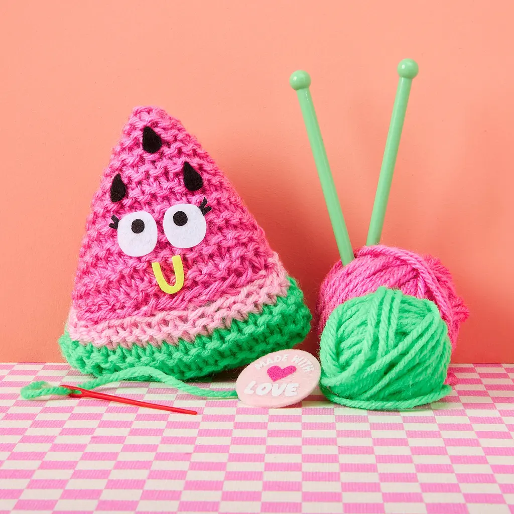 BRIGHT STRIPES Snack Knit Watermelonie