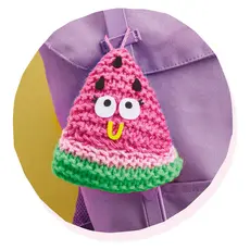 BRIGHT STRIPES Snack Knit Watermelonie