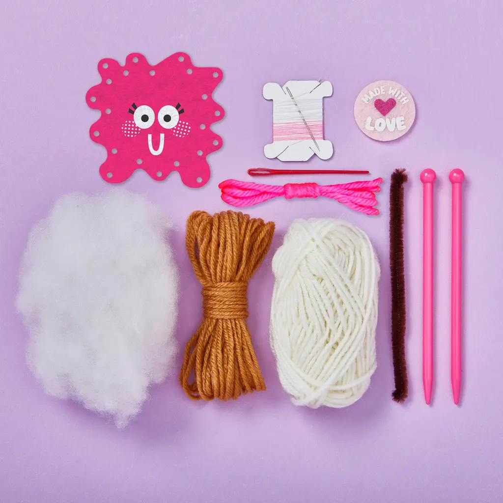 BRIGHT STRIPES Snack Knit Toast-n-Jammy