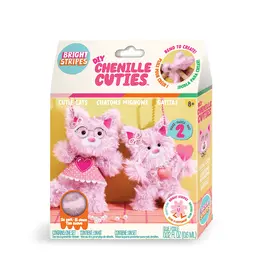 BRIGHT STRIPES DIY Chenille Cuties-Cutie Cats