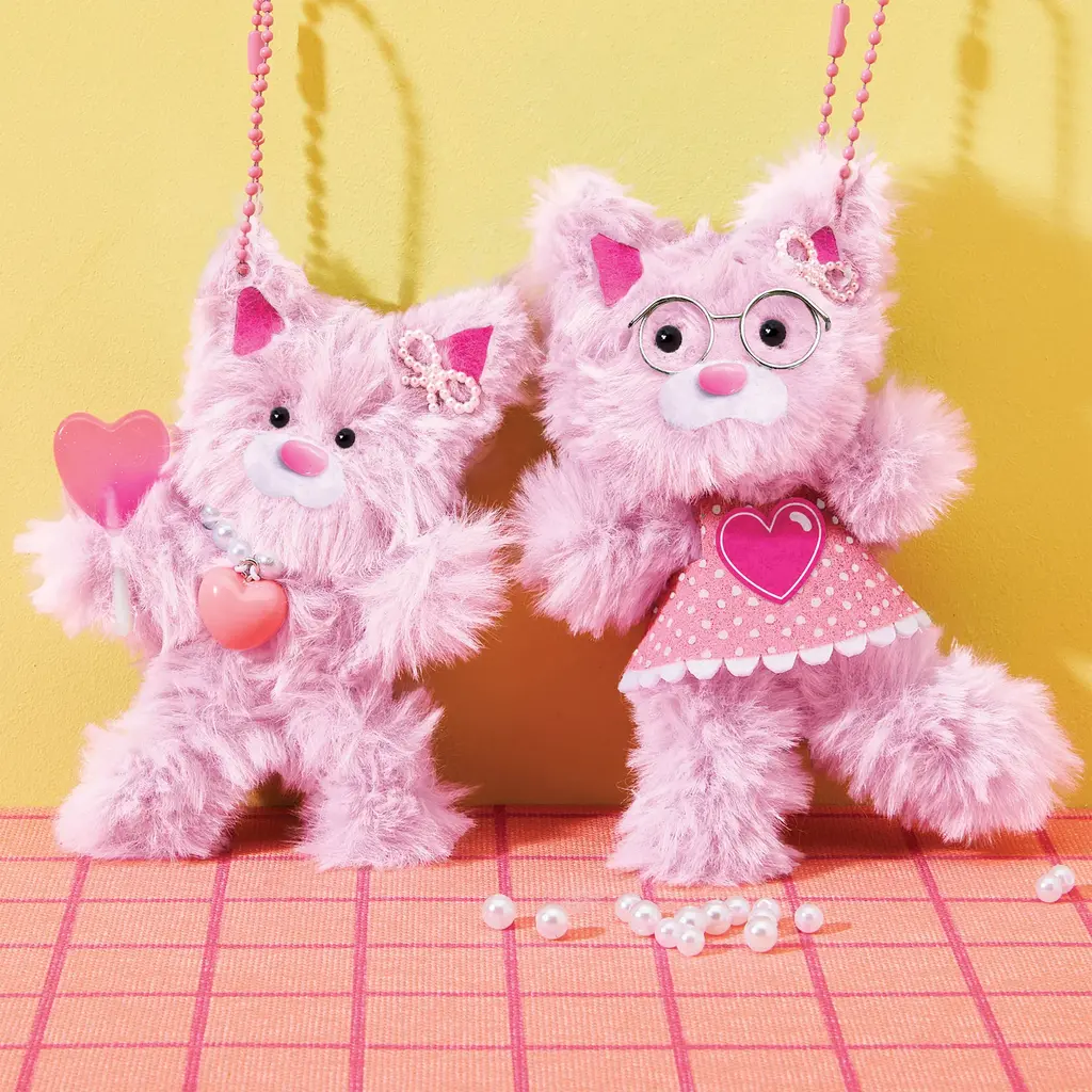 BRIGHT STRIPES DIY Chenille Cuties-Cutie Cats