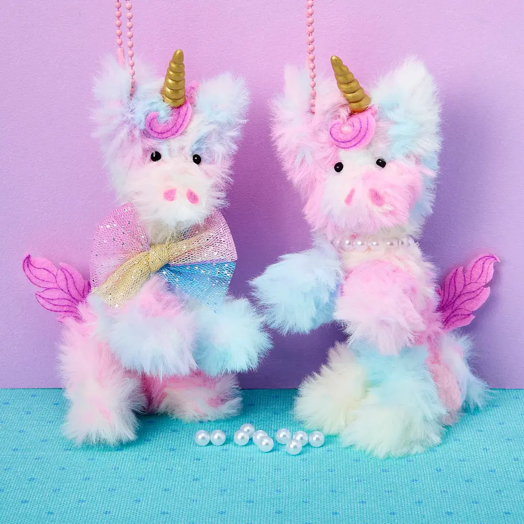 BRIGHT STRIPES DIY Chenille Cuties- Unicorns
