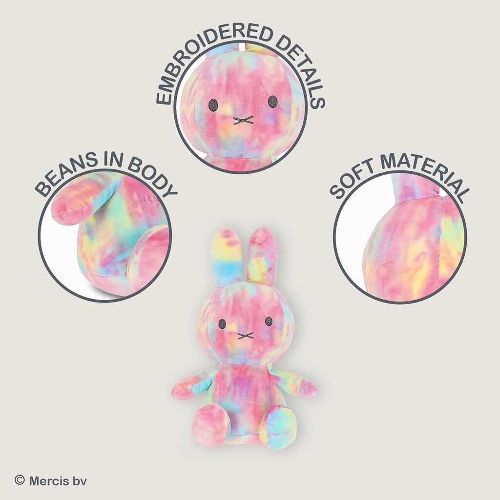 KIDS PREFERRED Miffy 14" Tie Dye Plush