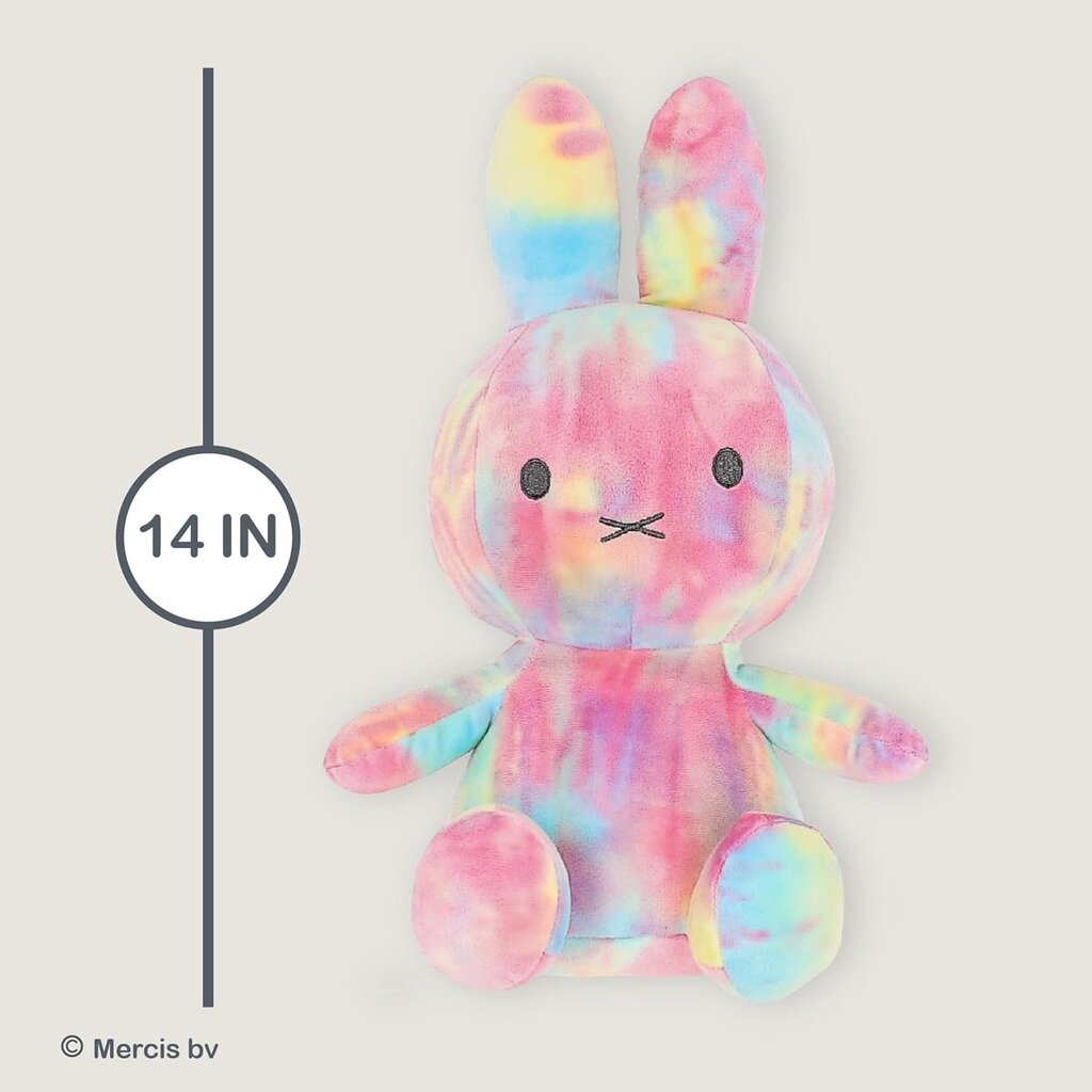 KIDS PREFERRED Miffy 14" Tie Dye Plush