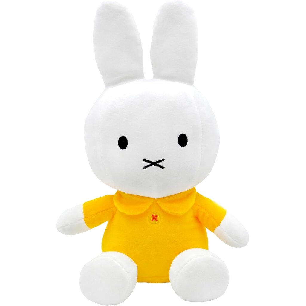 KIDS PREFERRED Miffy 8" Bean Bag - White w/ Yellow Dress