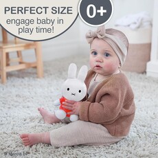 KIDS PREFERRED Miffy 8" Bean Bag - White w/ Orange Dress