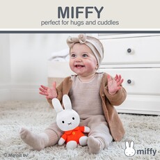 KIDS PREFERRED Miffy 8" Bean Bag - White w/ Orange Dress