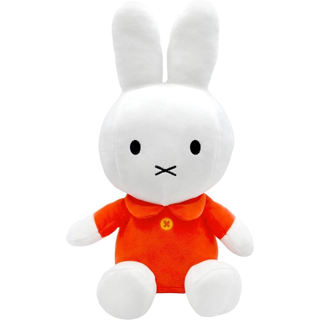 KIDS PREFERRED Miffy 8" Bean Bag - White w/ Orange Dress