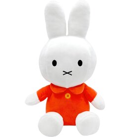 KIDS PREFERRED Miffy 8" Bean Bag - White w/ Orange Dress