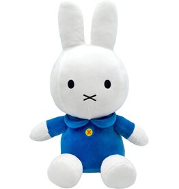 KIDS PREFERRED Miffy 8" Bean Bag - White w/ Blue Dress