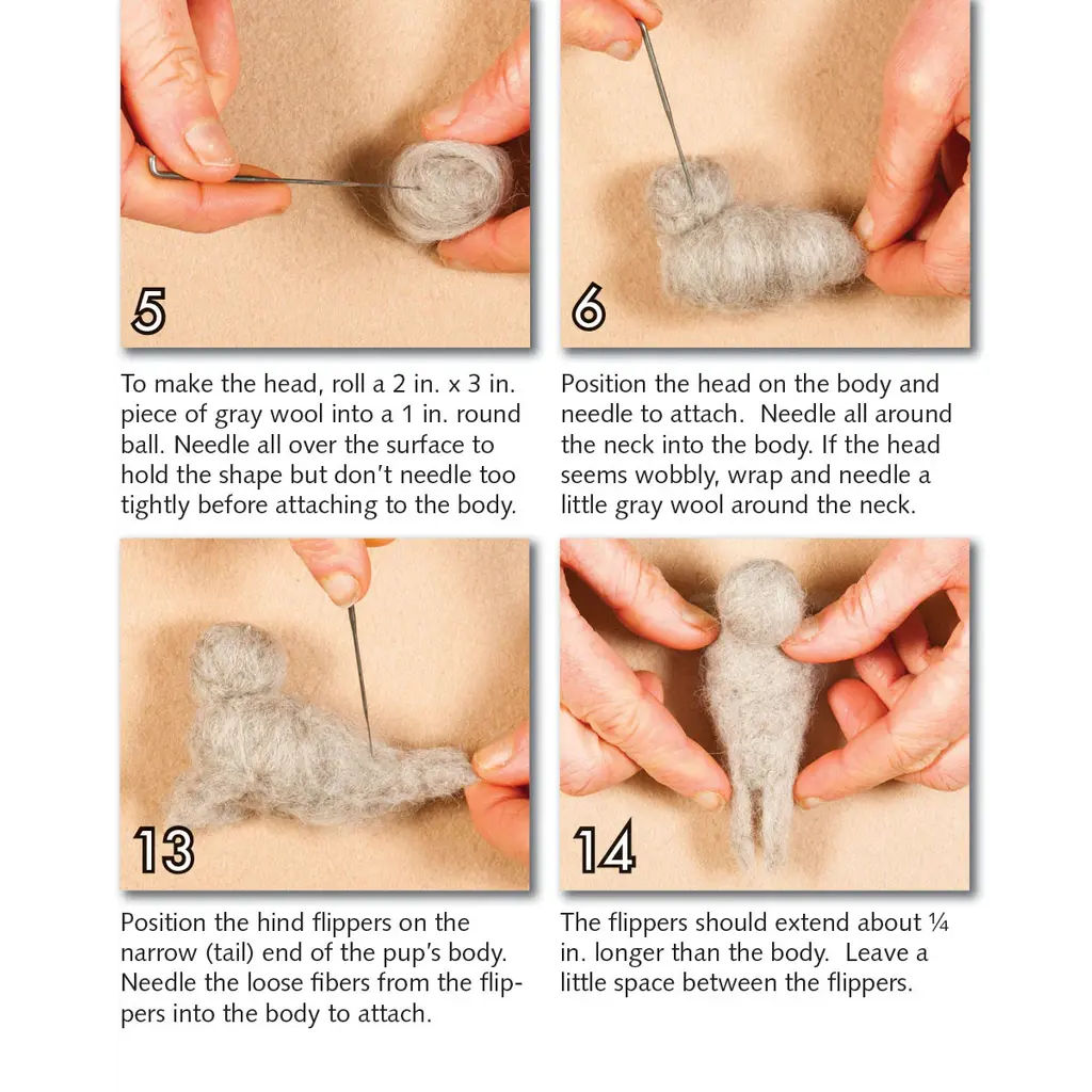 WOOLPETS Seal Pups - Easy