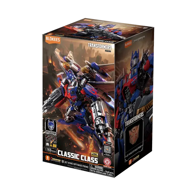 BLOKEES Transformers CC DX 21 Optimus Prime JetWing