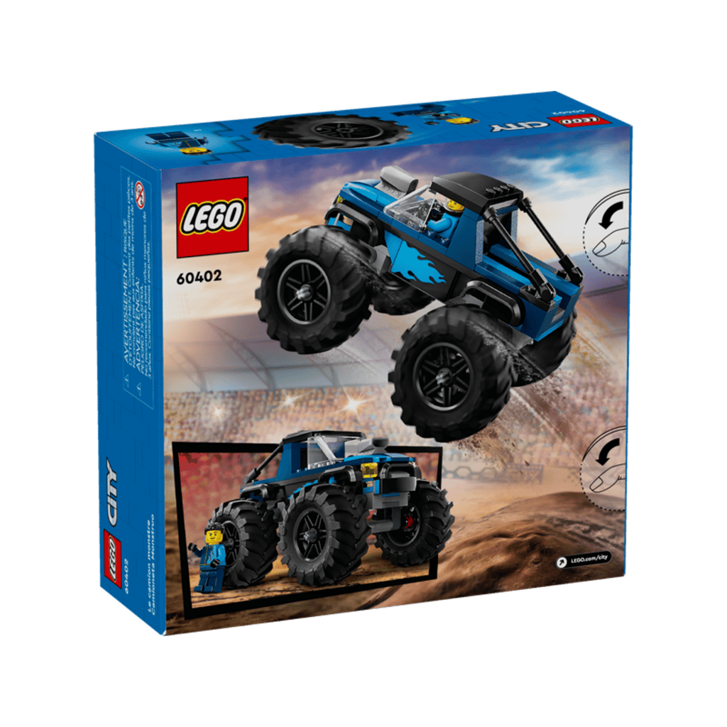 TOYHOUSE Blue Monster Truck Lego