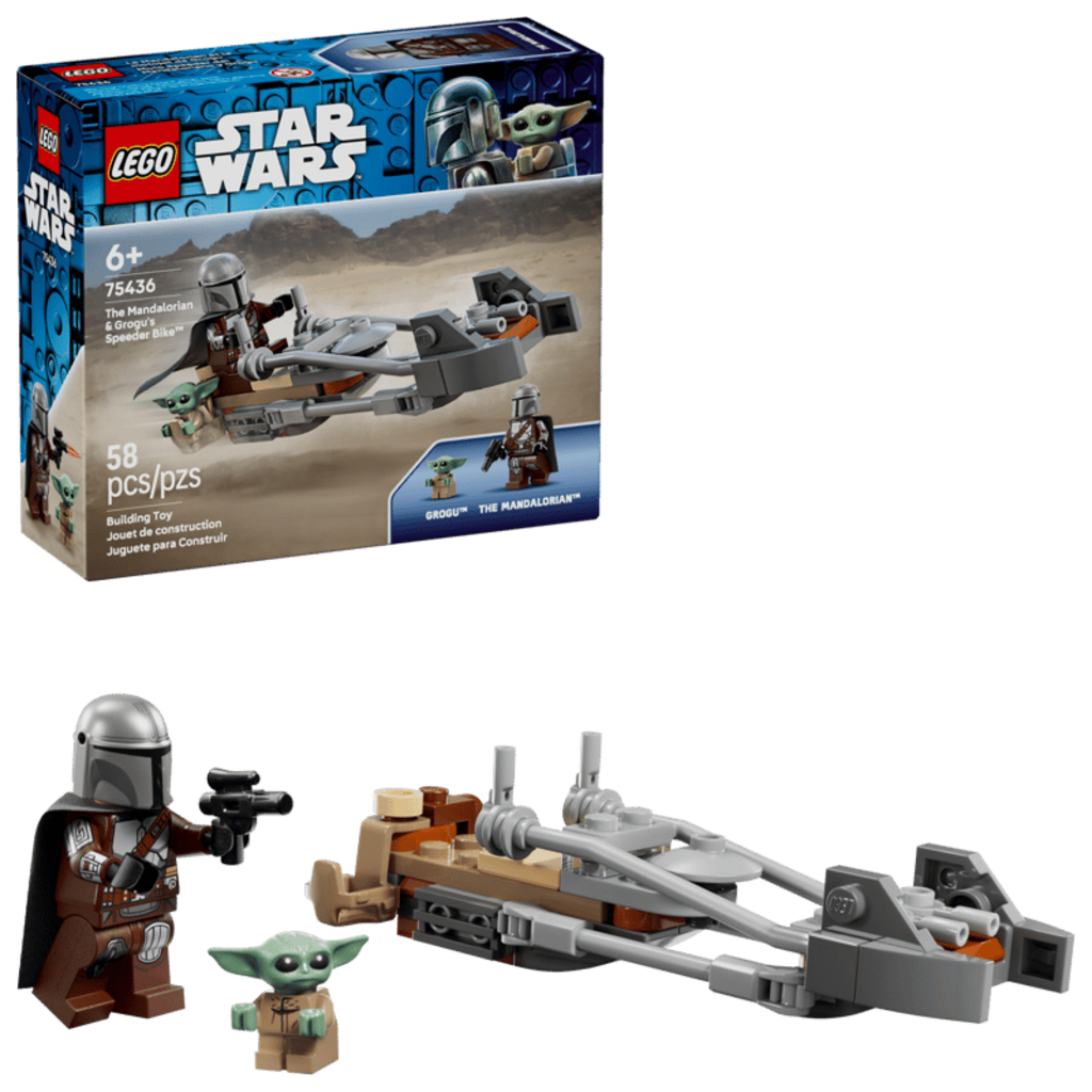TOYHOUSE The Mandalorian & Grogu's Speeder Bike Lego