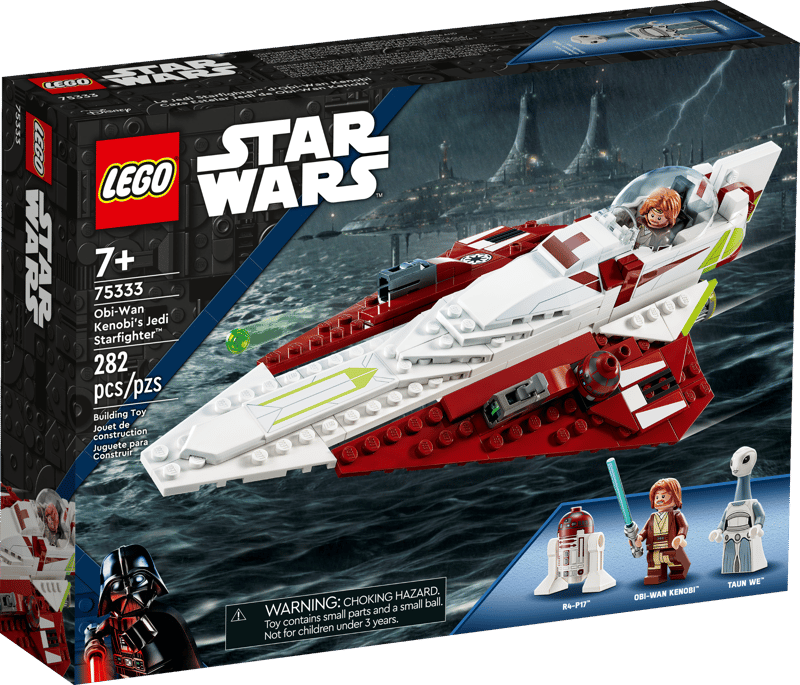 さーや LEGO Obi-Wan Kenobi's Jedi Starfighter - BrainyZoo Toys