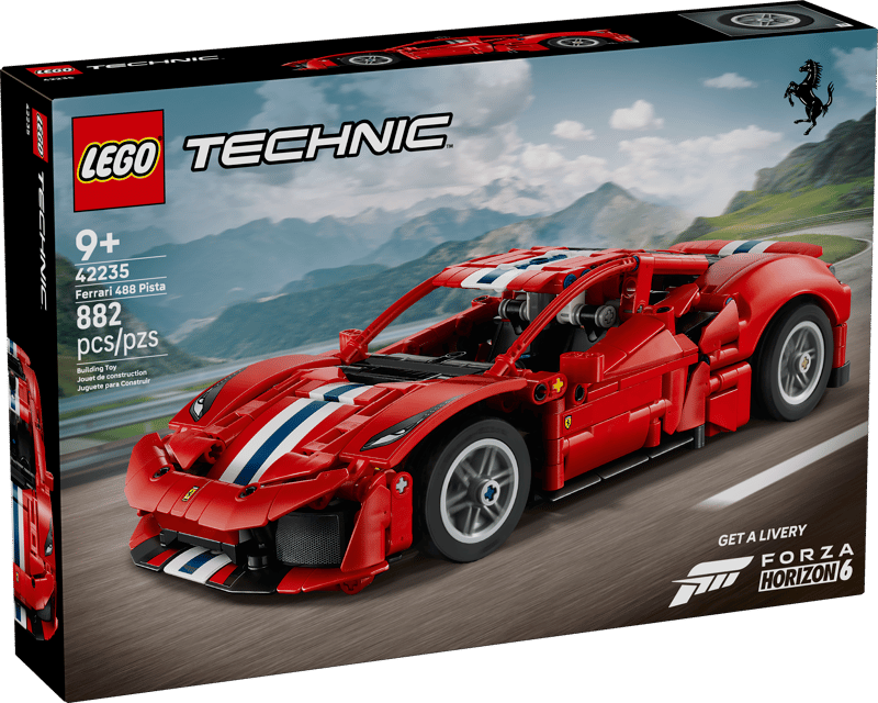 TECHNIC Ferarri 488 PISTA Car