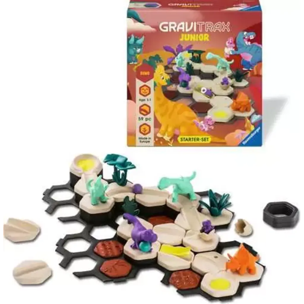 RAVENSBURGER Gravitrax Junior Dinosaur Starter Set Small