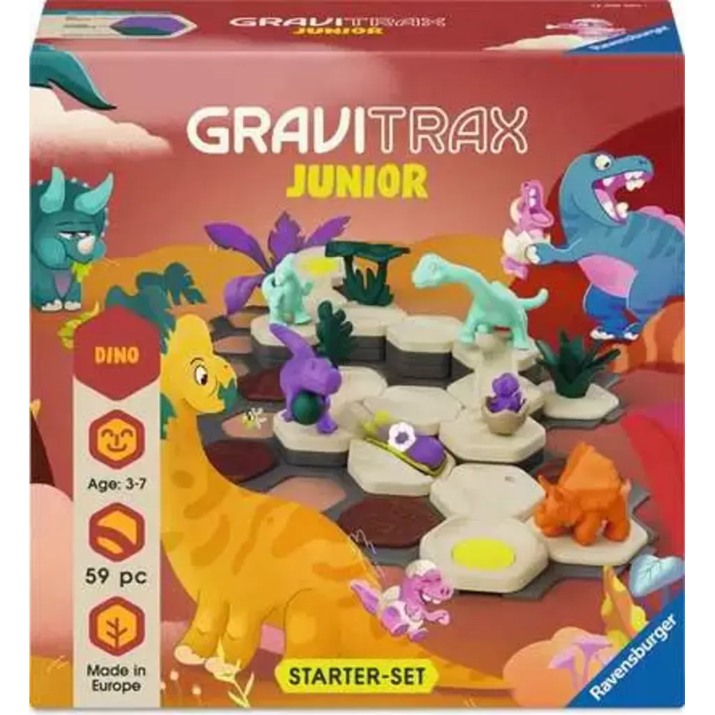 RAVENSBURGER Gravitrax Junior Dinosaur Starter Set Small