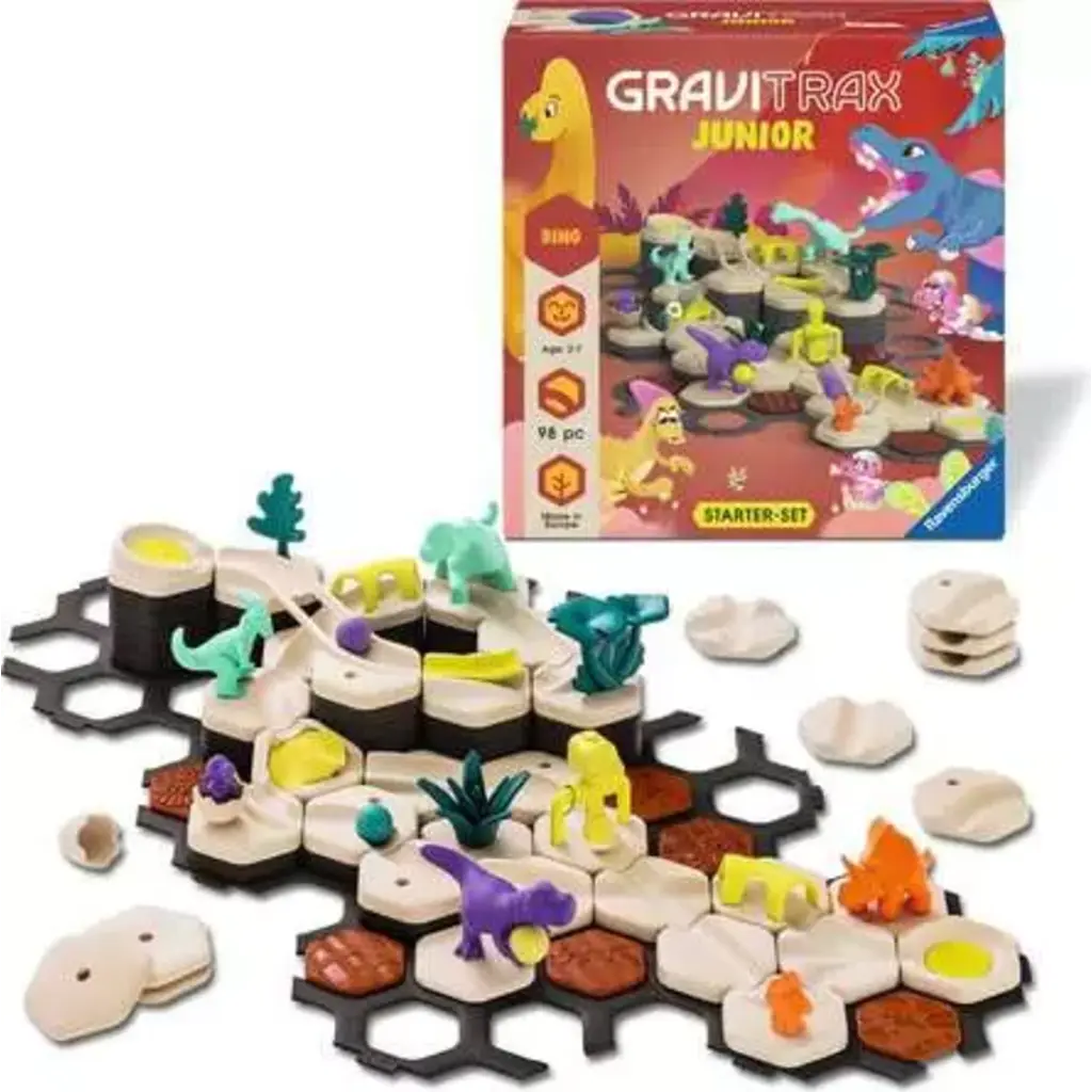 RAVENSBURGER Gravitrax Junior Dinosaur Starter Set Large