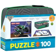 EUROGRAPHICS Grave Digger 100 pc Puzzle in Lunch Bag