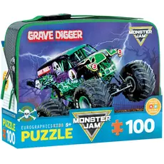 EUROGRAPHICS Grave Digger 100 pc Puzzle in Lunch Bag