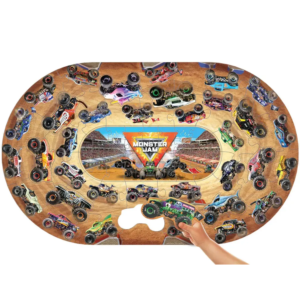 EUROGRAPHICS Monster Jam Giant Floor Puzzle 74 pc