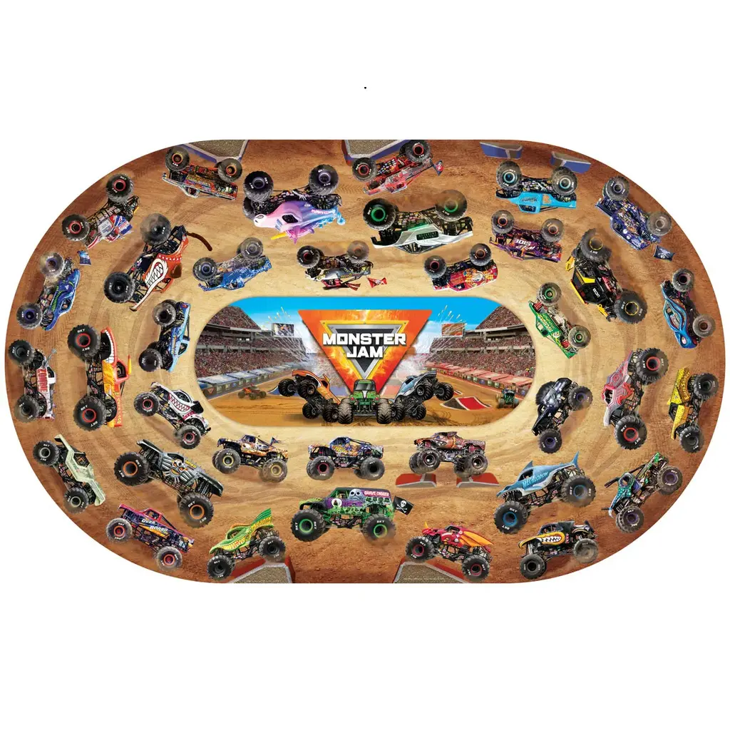 EUROGRAPHICS Monster Jam Giant Floor Puzzle 74 pc