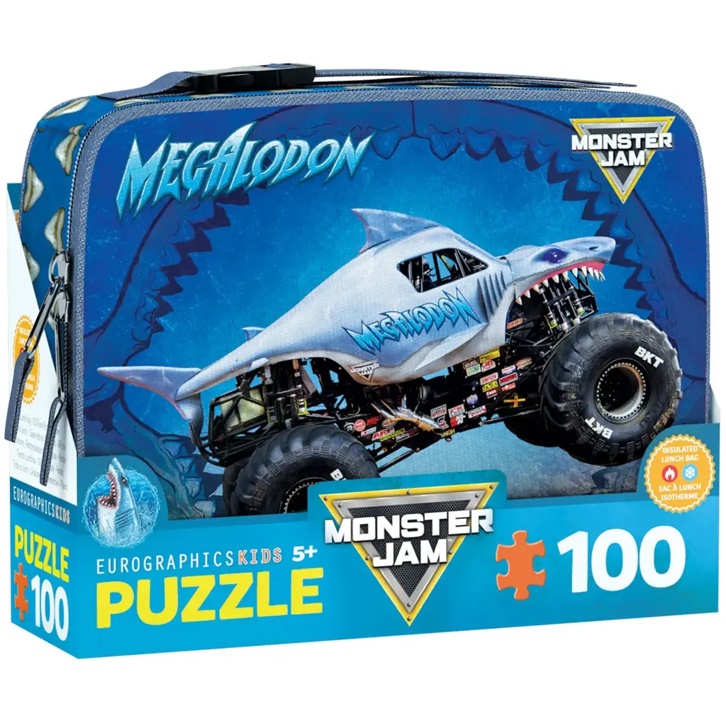 EUROGRAPHICS Megalodon 100 pc Puzzle in Lunch Bag