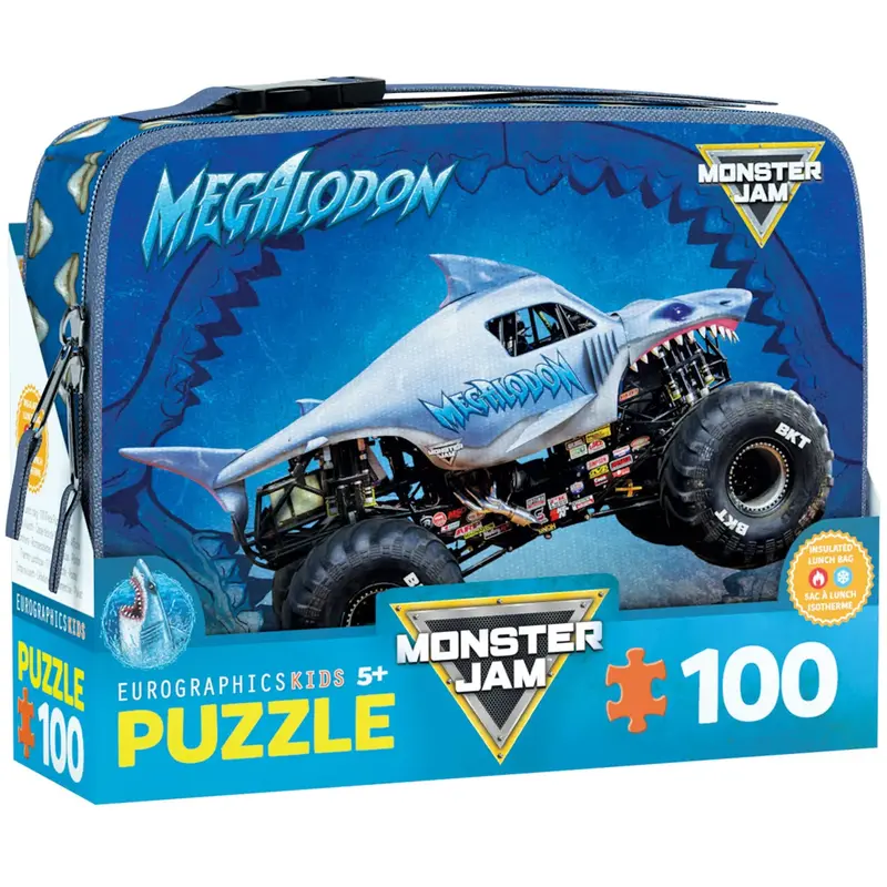 EUROGRAPHICS Megalodon 100 pc Puzzle in Lunch Bag