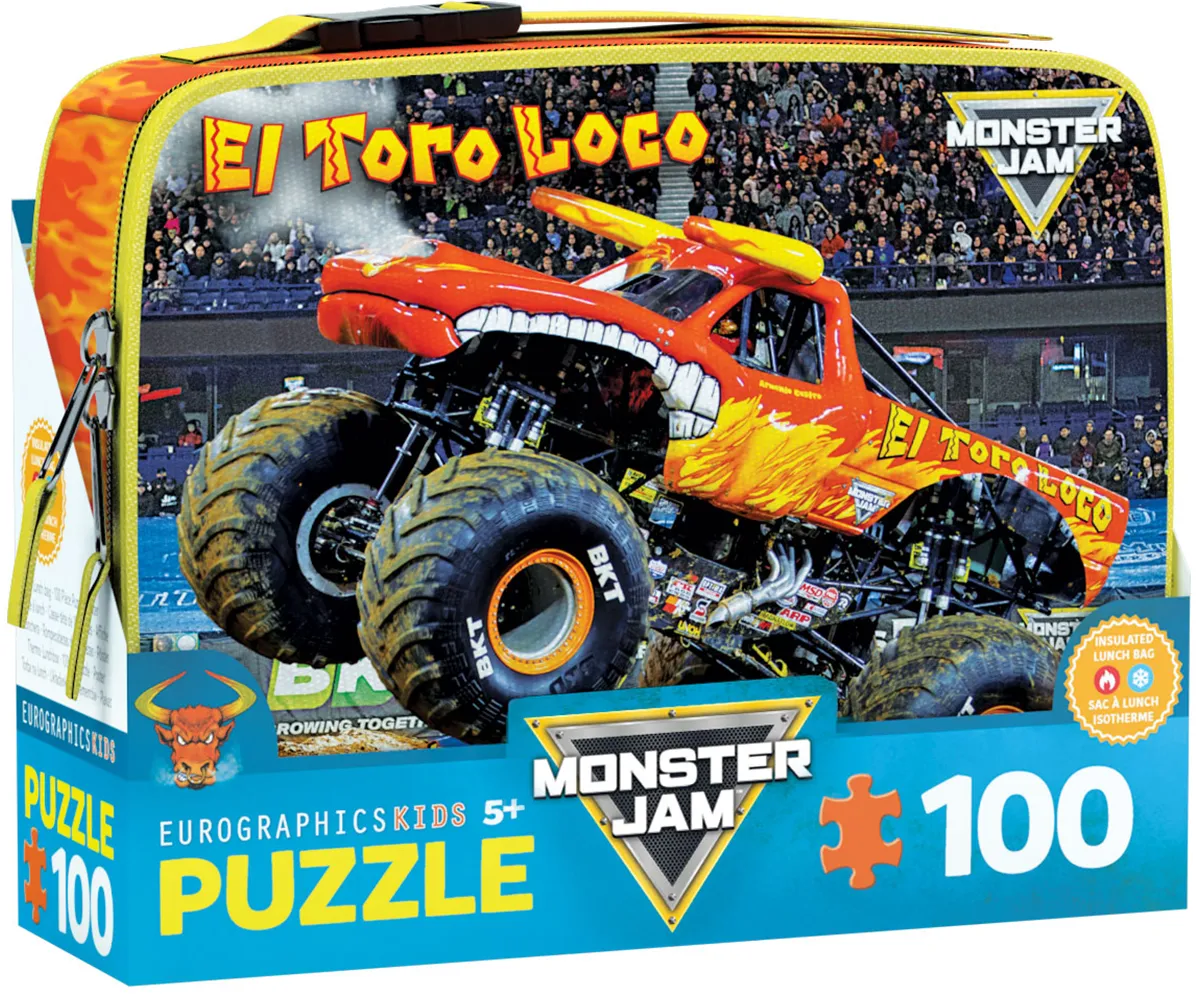 El Toro Loco 100 pc Puzzle in Lunch Bag