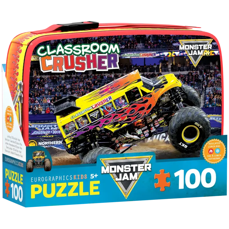 EUROGRAPHICS Classroom Crusher 100 pc Puzzle in Lunch Bag