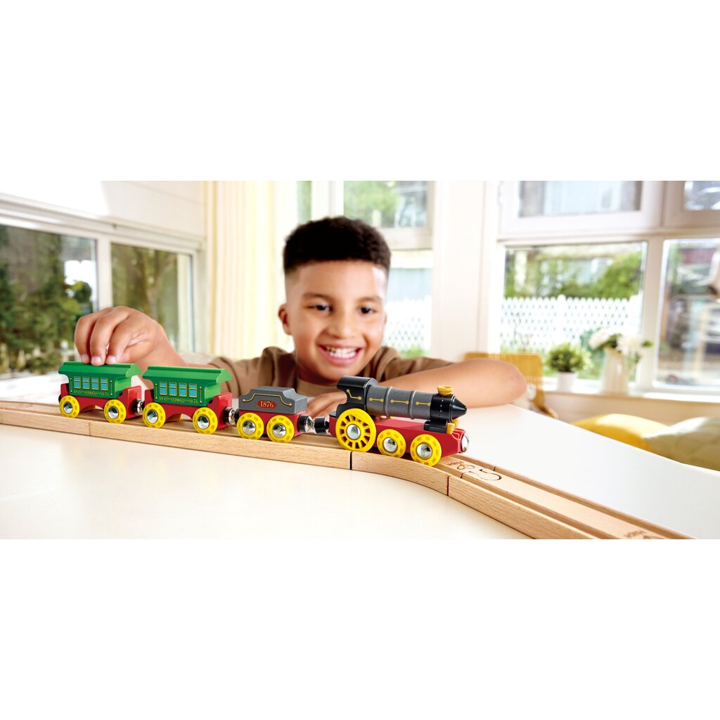 HAPE INTERNATIONAL Retro Steam Engine With Lights & Sounds