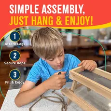 SPARKJUMP Picnic Table Feeder Woodworking Kit