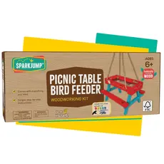SPARKJUMP Picnic Table Feeder Woodworking Kit