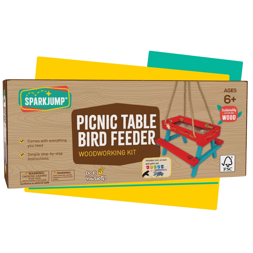 Picnic Table Feeder Woodworking Kit