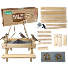 SPARKJUMP Picnic Table Feeder Woodworking Kit