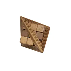 PROJECT GENIUS (RECENT TOY) Egyptian Triglyph Wooden Puzzle