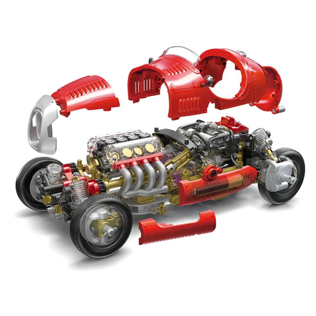 THAMES & KOSMOS V8 Race Car Kit