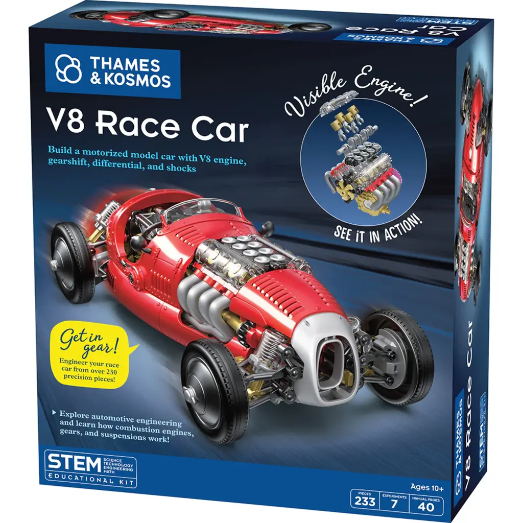 THAMES & KOSMOS V8 Race Car Kit