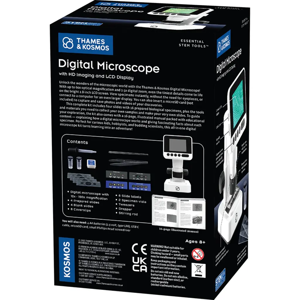 THAMES & KOSMOS The Thames & Kosmos Digital Microscope With HD Display