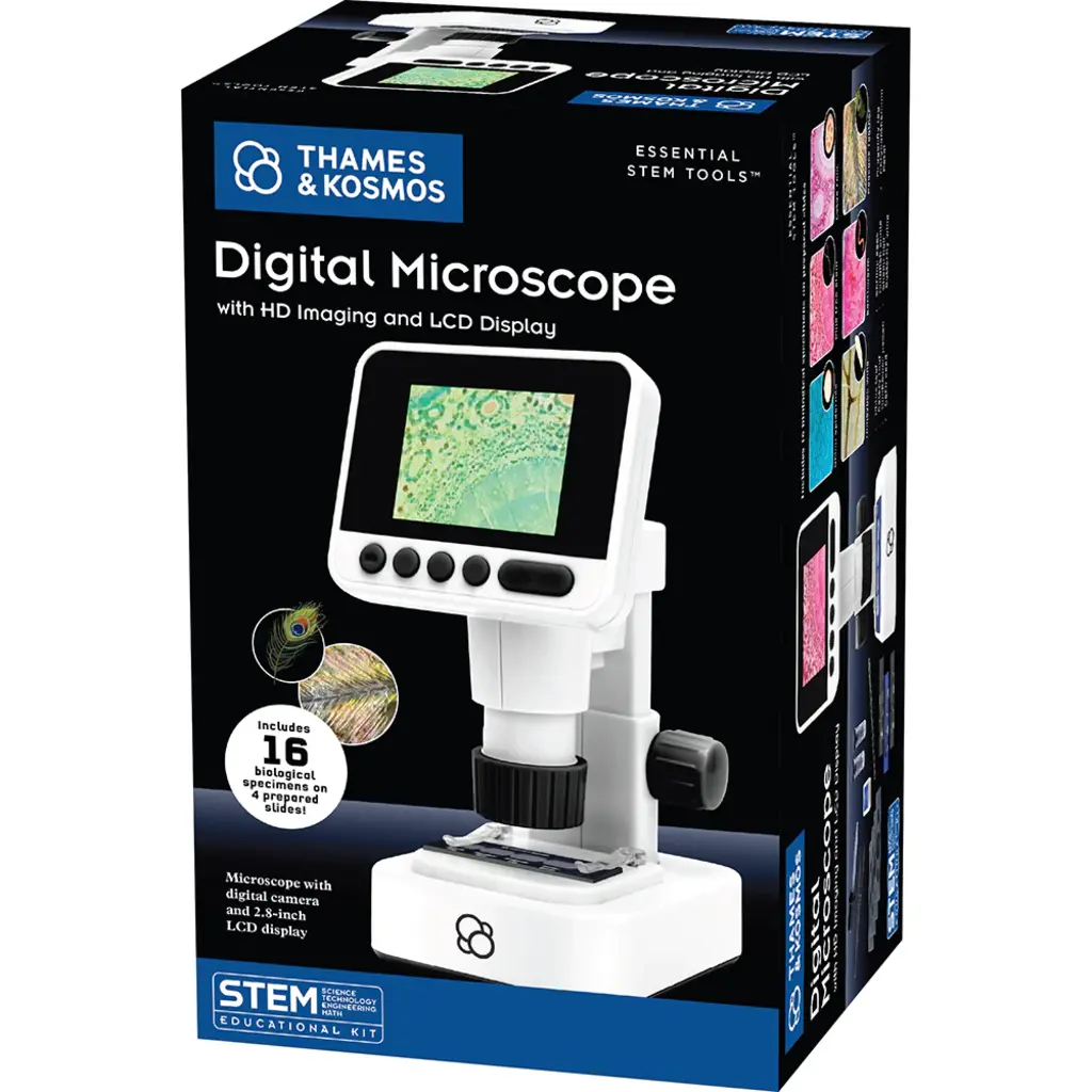 THAMES & KOSMOS The Thames & Kosmos Digital Microscope With HD Display
