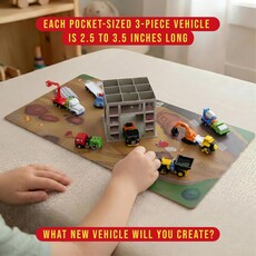 POPULAR PLAYTHINGS Micro Mix or Match Vehicles Construction 3+