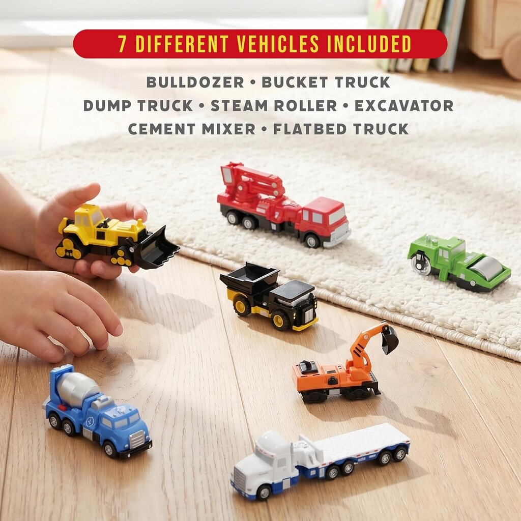 POPULAR PLAYTHINGS Micro Mix or Match Vehicles Construction 3+